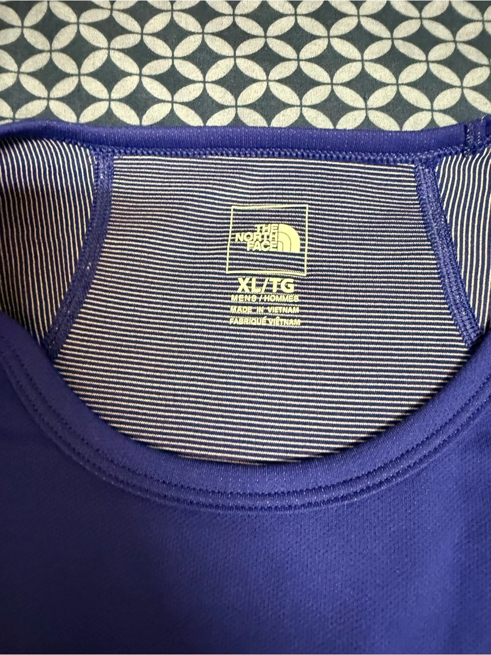 The North Face FlashDry Men’s Blue Long Sleeve Performance Shirt